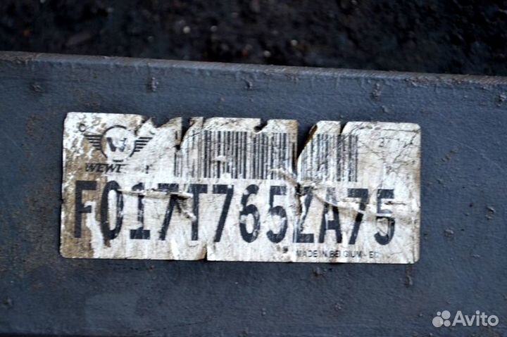 Рессора переднего моста, левая DAF XF95 (01.02-12