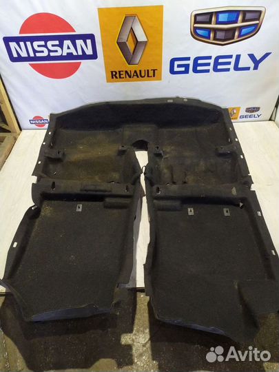 Ковролин салона Обшивка пола Hyundai solaris