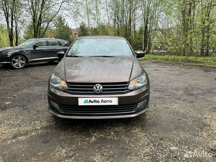 Volkswagen Polo 1.6 AT, 2017, 10 500 км