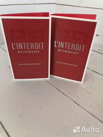 Пробники женского парф L'interdit Rouge