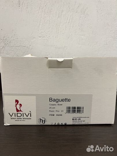 Салатник Vidivi Италия