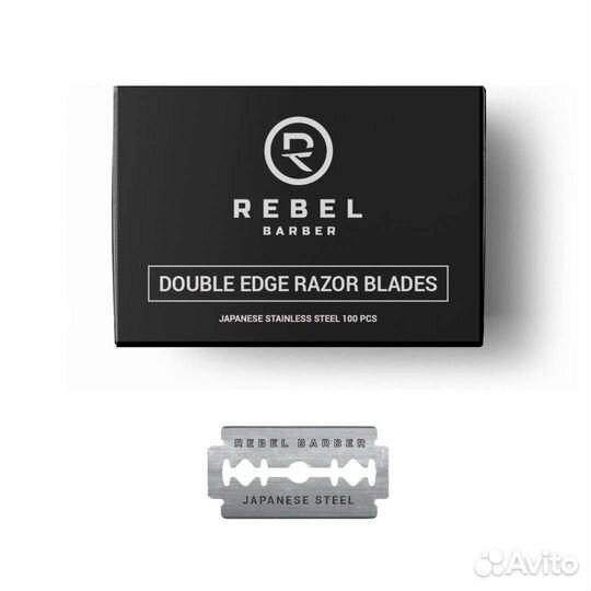 Классические сменные лезвия rebel Double 100 шт