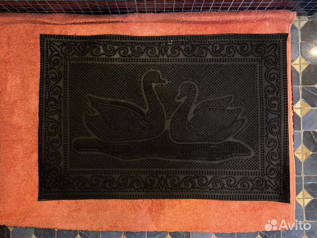 Коврик придверный резиновый, новый, не скользит