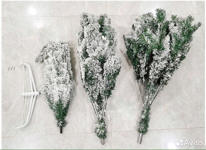 Елка искусственная заснеженная 150см и 180см