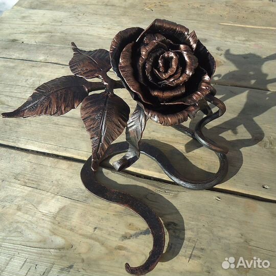 Кованые цветы и розы