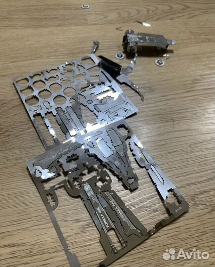 Конструктор пазл из металла 3D