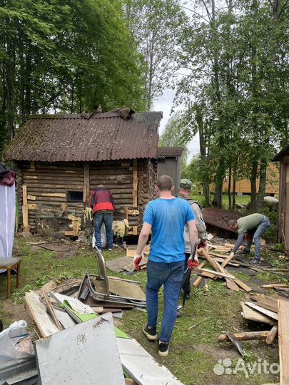 Демонтаж и снос домов Сиверский