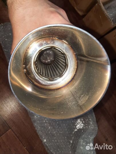 Прямоточная банка выхлоп hks