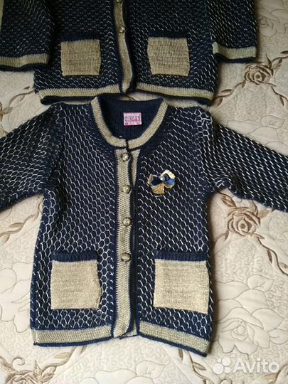 Кофты на сестричек. Турция