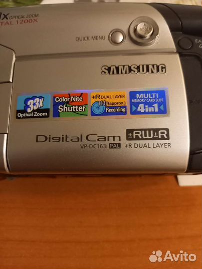 Видеокамера samsung vp d, Корея