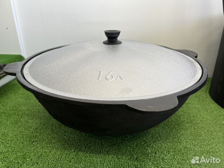 Казан чугунный узбекский