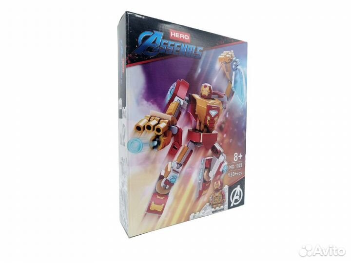 Конструктор Железный человек (130 деталей) 1023