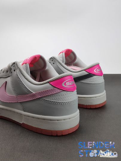 Кроссовки Nike Dunk Low 520 Pack - Pink Foam