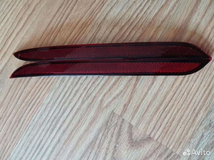 Mercedes W222 AMG рестайлинг катафот заднего бамп