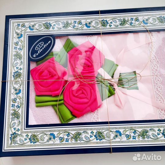 Полотенце банное подарочное 140 70 см