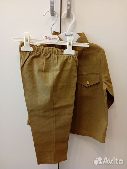 Костюм военного на мальчика 92