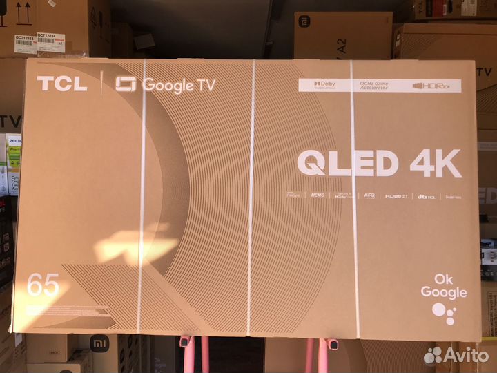Новый телевизор TCL C647 65'' qled