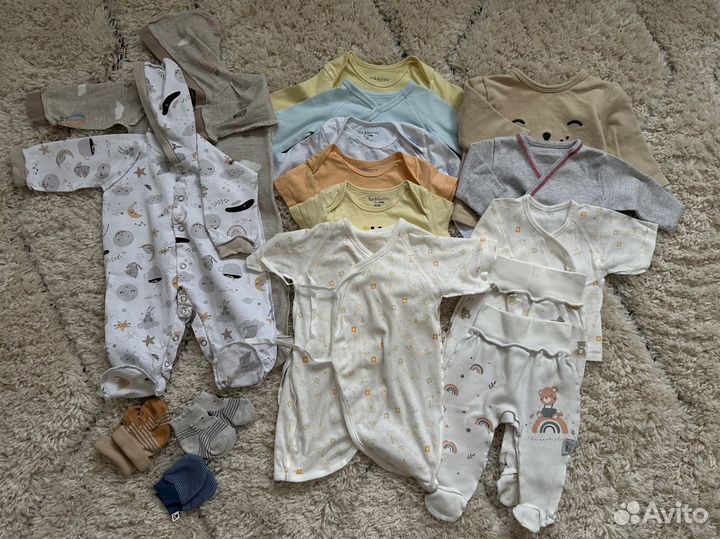 Одежда для малыша пакетом 56-62