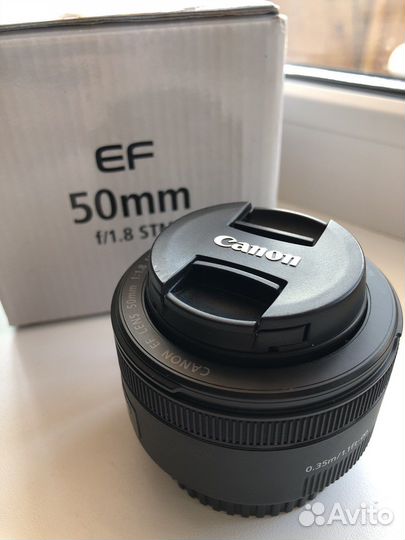 Объектив canon 50mm