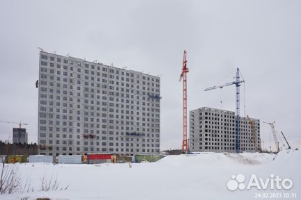 Ход строительства ЖК «Крылов» 1 квартал 2023