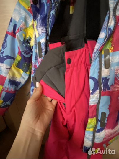 Горнолыжный костюм детский размер 128-134