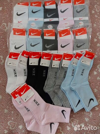 Носки nike высокие