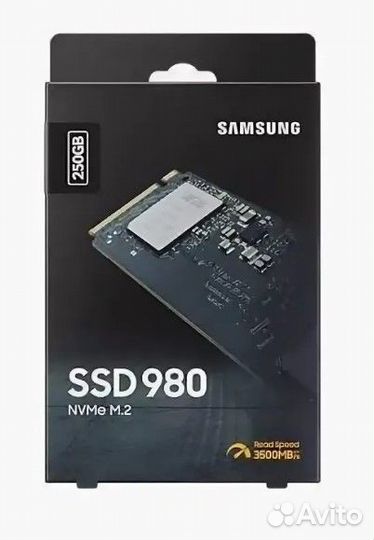 Твердотельный накопитель SSD Samsung 980 250 гб M