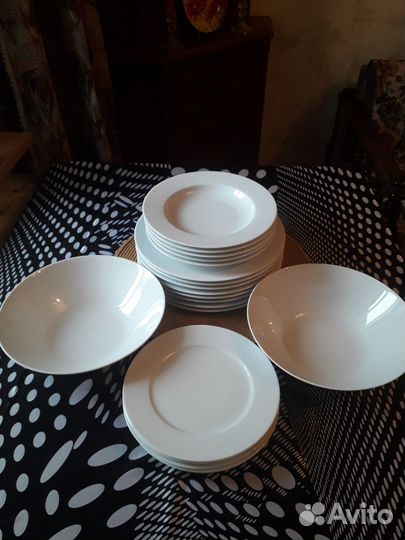Тарелки в наборе. Фарфор. Германия