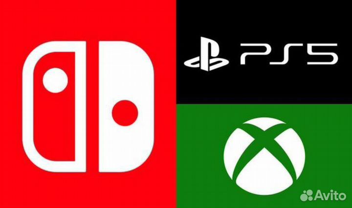 Ремонт Xbox Series S/X, PlayStation 5/Slim, Switch