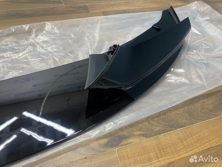 Сплиттер / губа на BMW F10 M perfomance