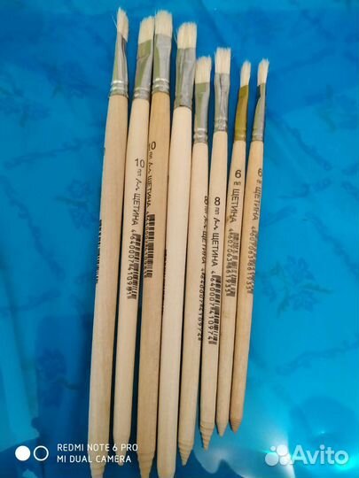 Кисти художественные белка, щетина