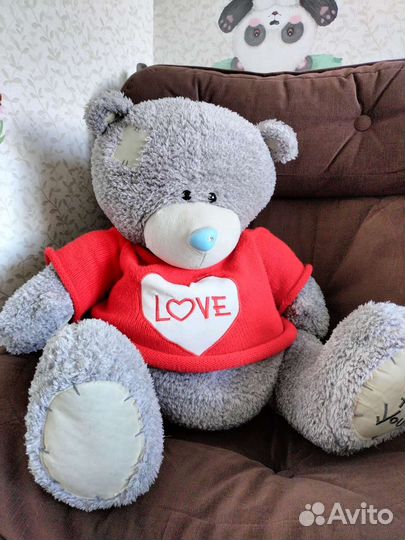 Большой плюшевый медведь Тедди 65 см