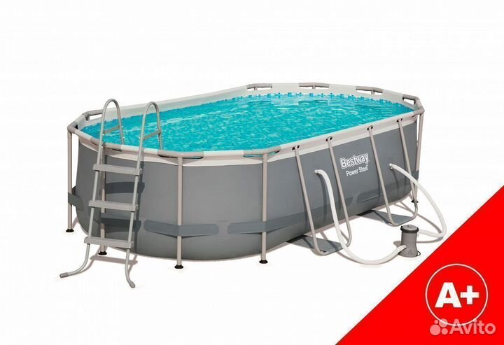 Каркасный бассейн Bestway 427х250х100 см арт 56620