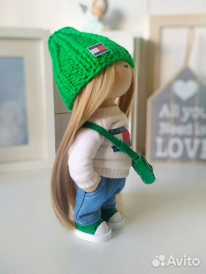 Интерьерная кукла ручной работы