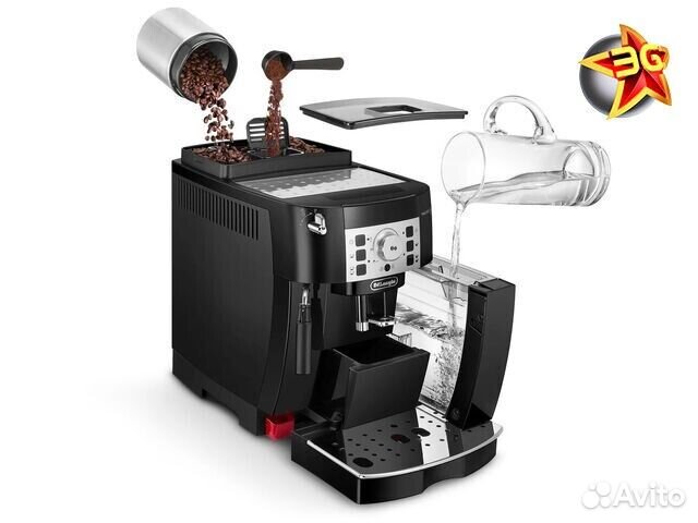 Кофемашина DeLonghi Magnifica ecam22.110.B Black