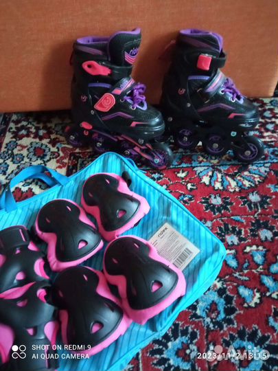 Роликовые коньки детские 31 34