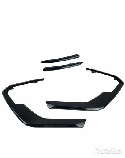 Молдинги Веста NG Антихром