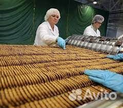 Вахта. Упаковка печенья. Краснодарский край