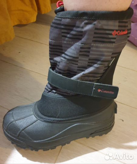 Сапоги зим.Columbia 38.5 с валенком оригинал новые