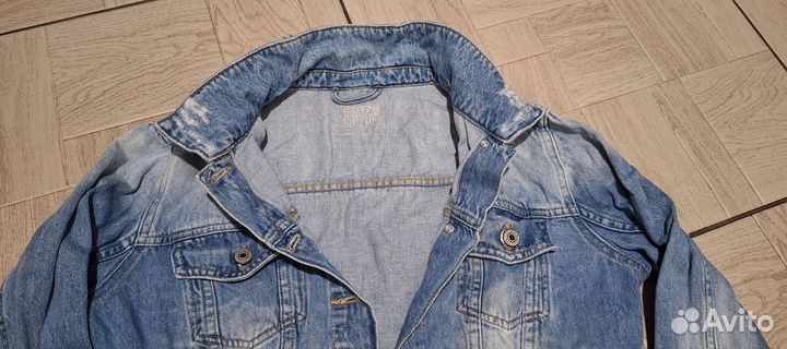 Джинсовая куртка zara
