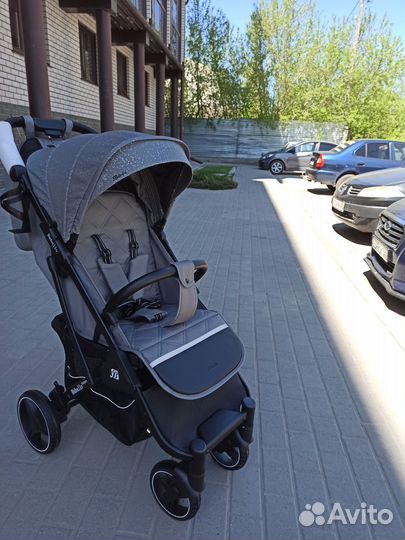 Новая прогулочная коляска Baballo future 24, снег