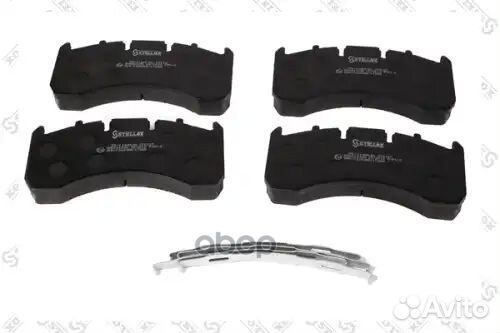 85-11449-SX колодки дисковые увел. ресурс, со