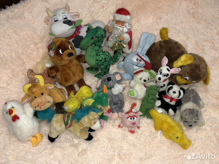 Мягкие игрушки пакетом