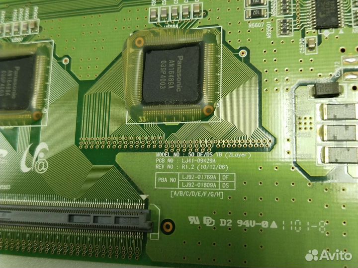 Y-scan LJ41-09429A LJ92-01769A LJ92-01809A