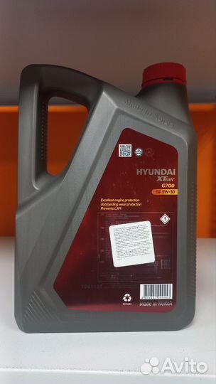 Масло моторное kia hyundai 5w30