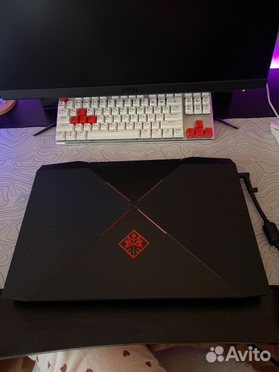 Игровой ноутбук hp omen 15-ce069ur (GTX 1060, i7)