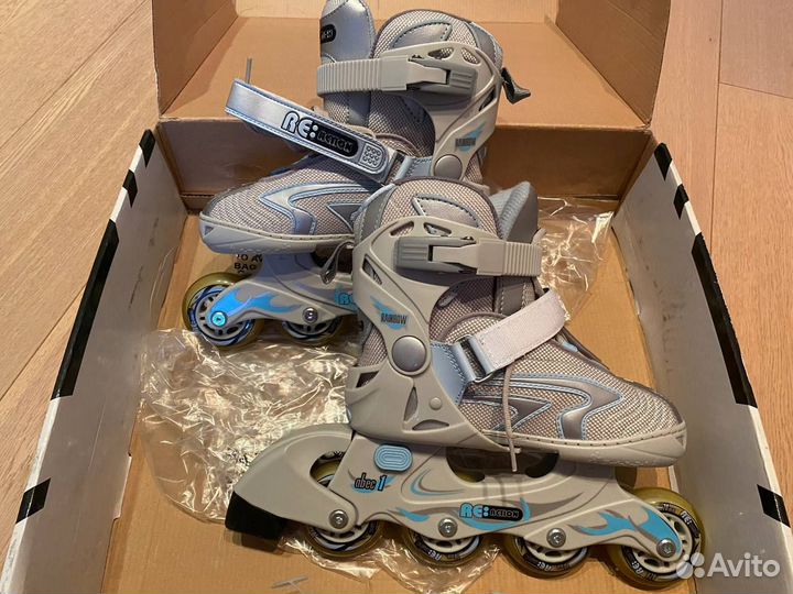 Роликовые коньки регулируемые детские reaction