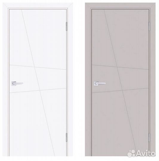 Двери межкомнатные эмаль