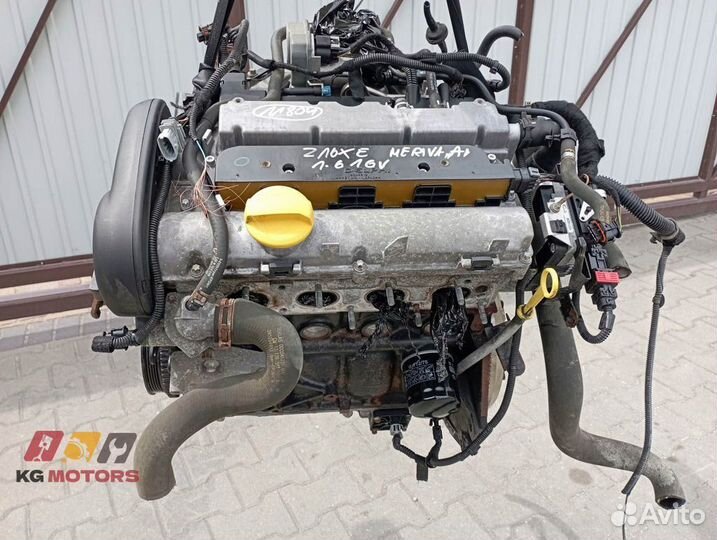 Двигатель Z16XE Opel Astra G с навесным