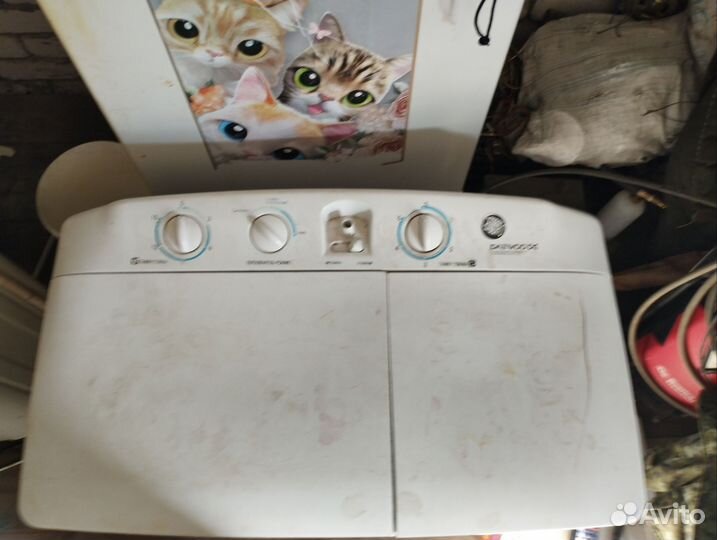 Стиральная машина полуавтомат